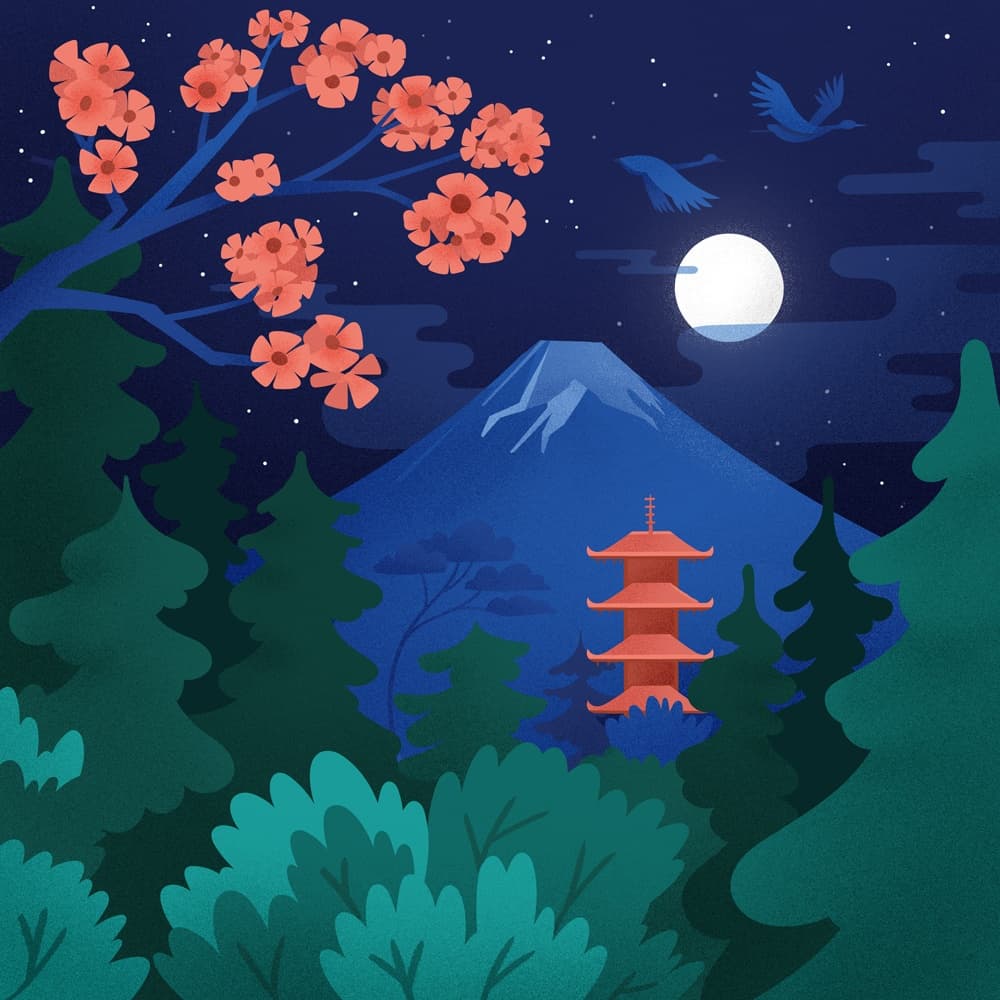 The Legend of Mount Fuji